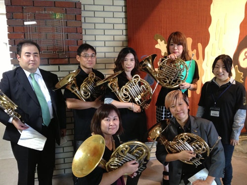 Horn Ensemble Bacchus�̊F����